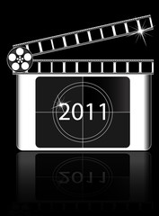 year Film countdown vector