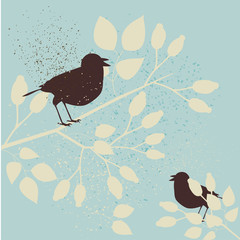 Birds on a tree - 34965079