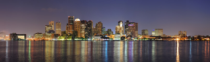 Fototapeta premium Boston downtown urban skyline