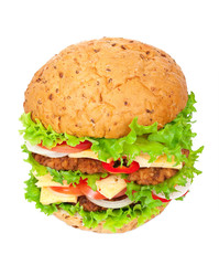 Big hamburger