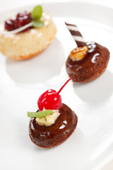 chocolate pastries
