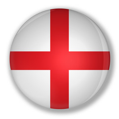 Obraz premium Badge with flag of england