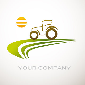 logo tracteur, tracteur, agriculteur