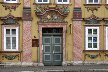 Obraz premium Haus am Untermarkt in Mühlhausen