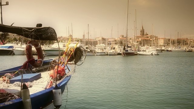 alghero vista dal porto