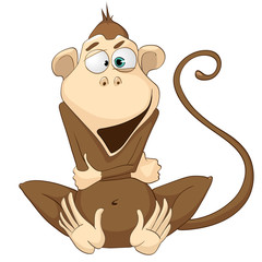 Cartoon Character Monkey
