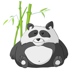Cartoon Character Panda