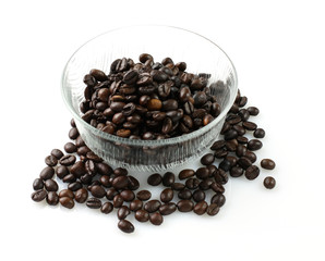 Ciotola con caffé nero - Bowl of black coffee