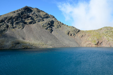 Estany Blau dans les Pyrénées Orientales