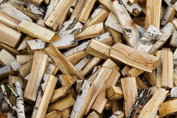 Firewood  trunk timber