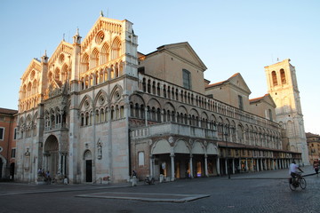 Naklejka na ściany i meble Katedra Ferrara