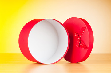 Giftboxes on the background