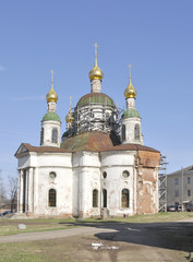 Fototapeta na wymiar Федоровский собор в городе Угличе