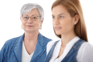 Portrait of senior woman