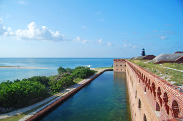 Obraz premium fort jefferson fortifications