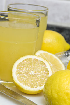 Zumo de limon