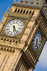 Fototapeta na wymiar Big Ben, Houses of Parliament, Westminster Palace. Londyn