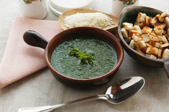 Pur&eacute; de verduras