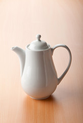 Tea on the wooden table