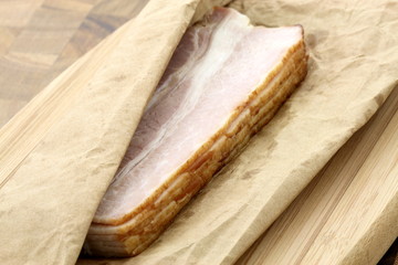 cured delicious bacon