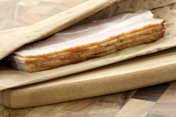 cured delicious bacon