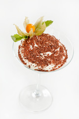 tiramisu in a glass