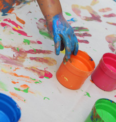 finger painting
