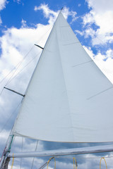 under sail