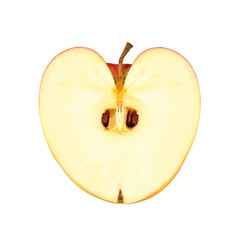 heart shape apple