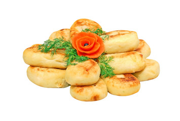Zrazas, traditional ukrainian potato patties