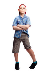 Fototapeta premium boy with a bruise