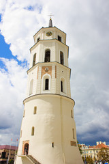 Fototapeta na wymiar katedra w Wilnie, Litwa
