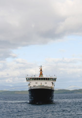 A ferry in the scottish highlands