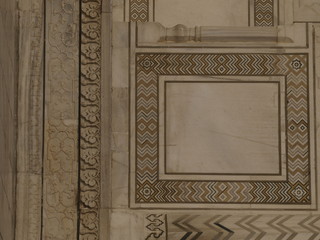 Taj Mahal en la India