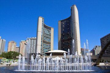 Fototapeta na wymiar Toronto City Hall