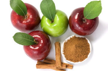 Cinnamon and apples