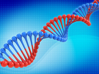 DNA code abstract background
