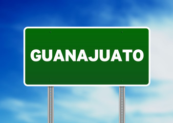 Green Road Sign - Guanajuato, Mexico