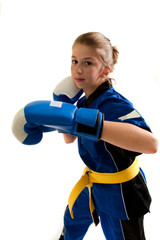 Mädchen beim Training