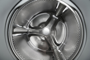 Inside washing machine