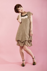 Portrait of young woman