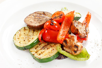 Grilled vegetables