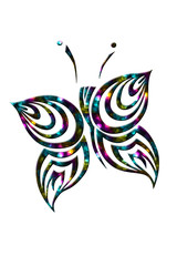 Fototapeta premium bokeh butterfly