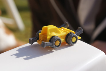 Fototapeta premium Yellow toy