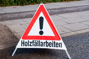 Holzfällarbeiten