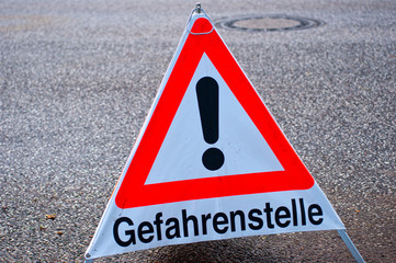 Gefahrenstelle