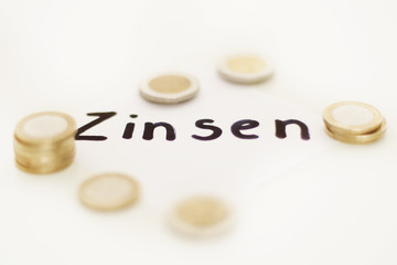 Konzept Geld