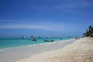 Fototapeta na wymiar Punta Cana - Bavaro plage