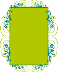cadre vert