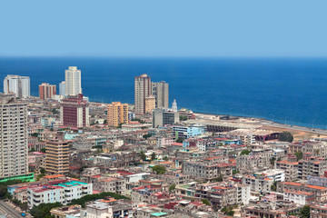 Fototapeta na wymiar Aerial view of Havana